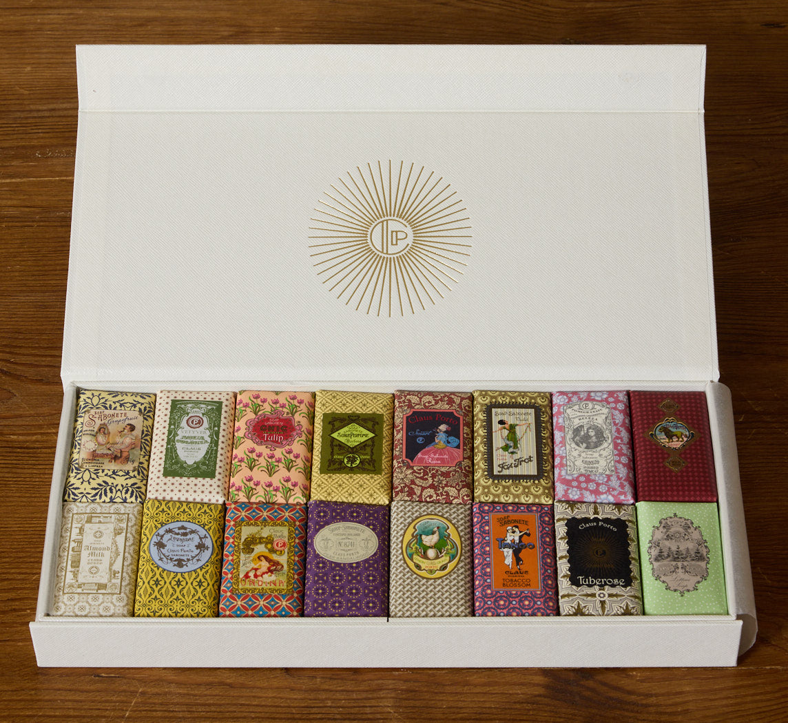 CLASSICO GIFT BOX BY CLAUS PORTO-16 MINI SOAPS