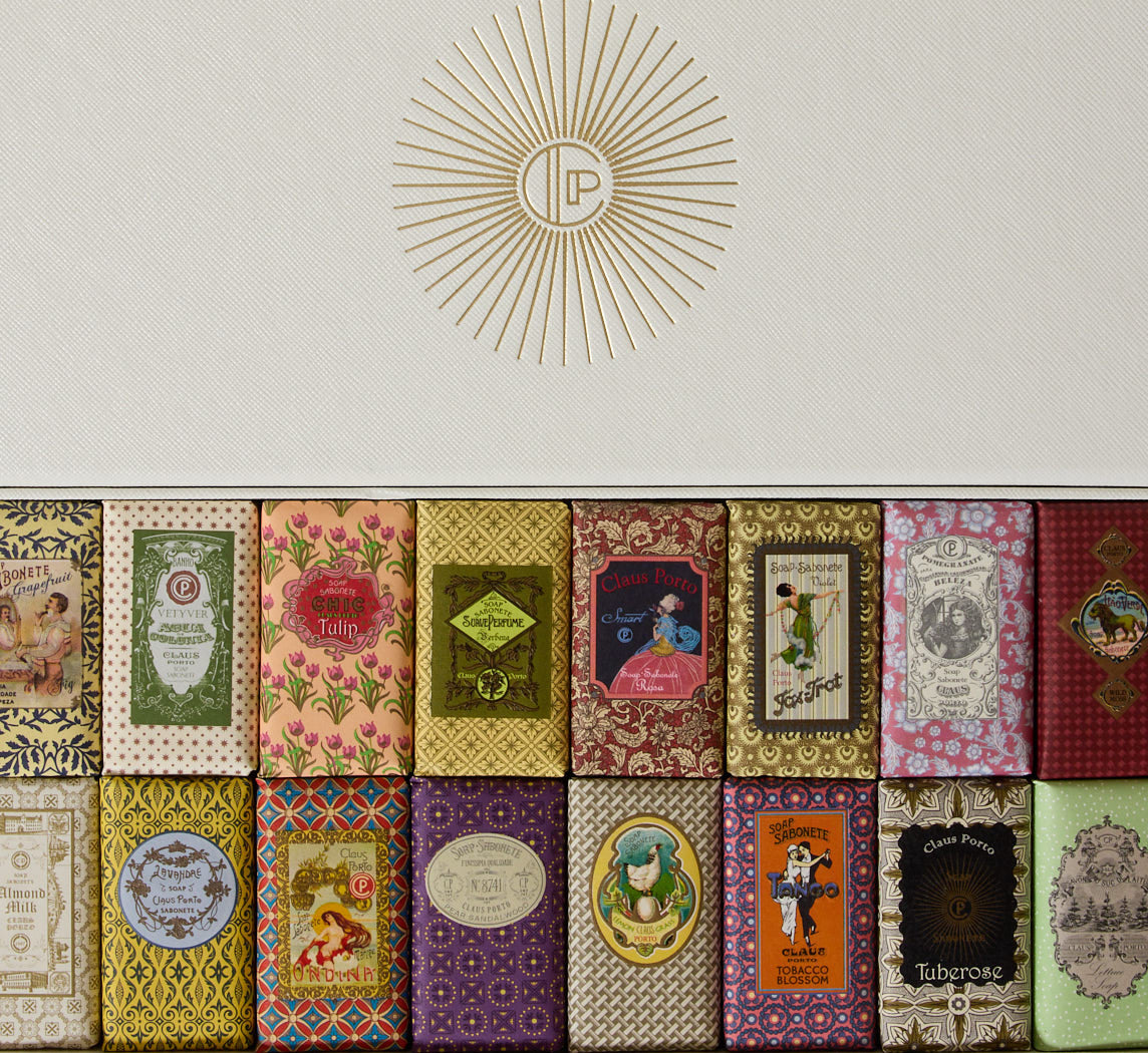 CLASSICO GIFT BOX BY CLAUS PORTO-16 MINI SOAPS