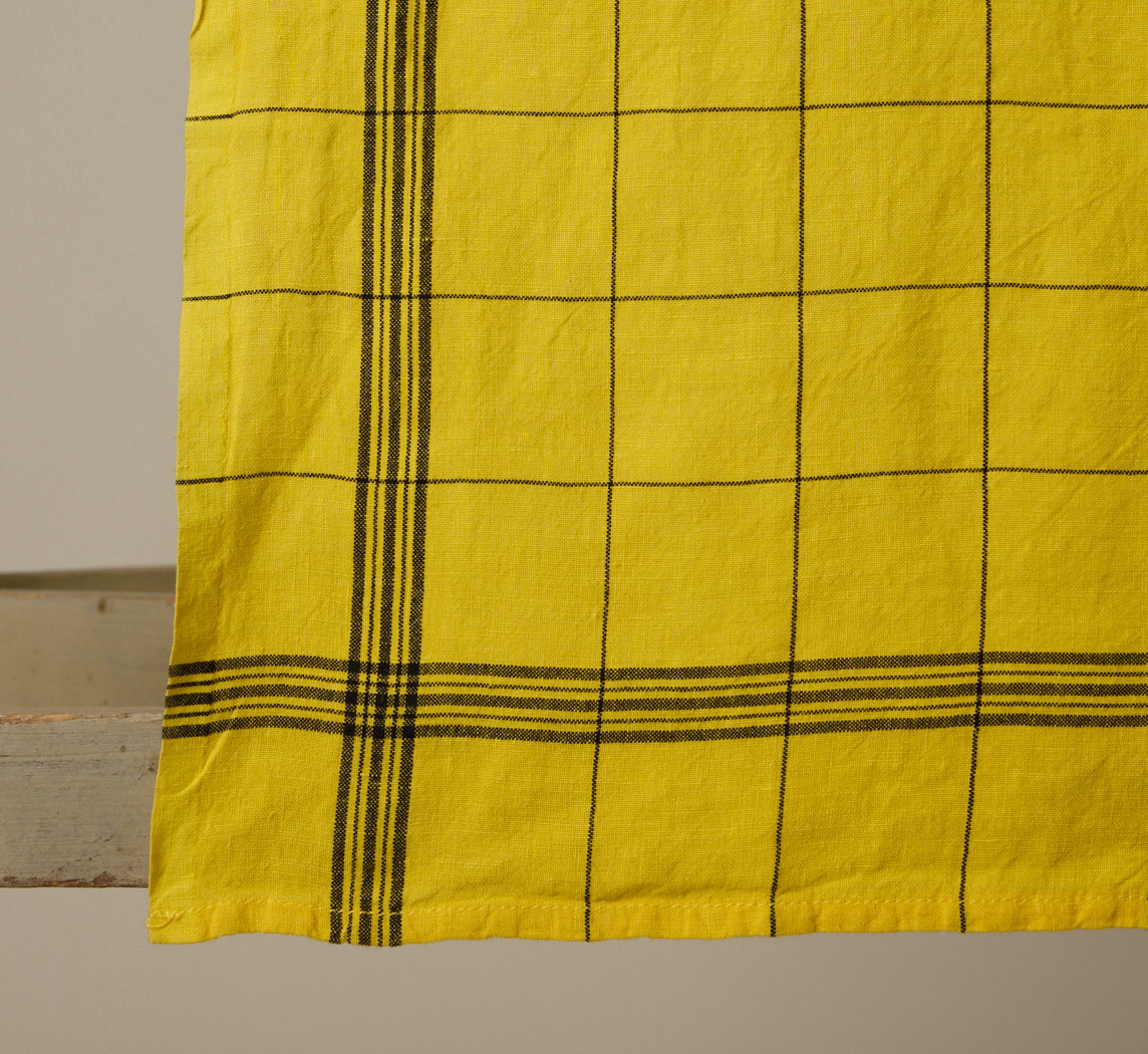 CHARVET FRENCH LINEN TEA TOWEL IN ACAPULCO