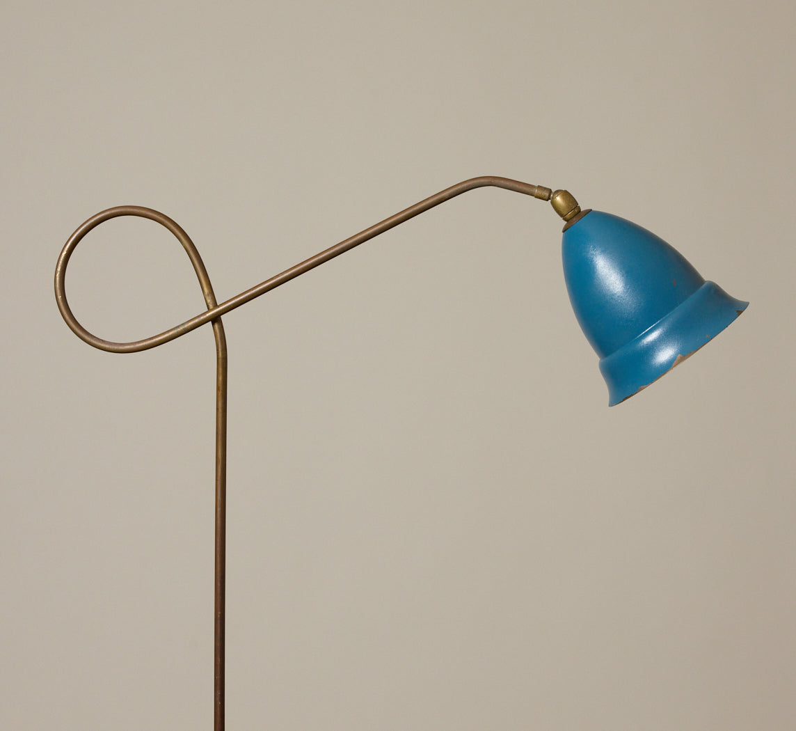 1950S ITALIAN ARREDOLUCE TABLE LAMP WITH MARBLE BASE