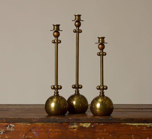 MID CENTURY CHAPMAN CANDLESTICK HOLDER