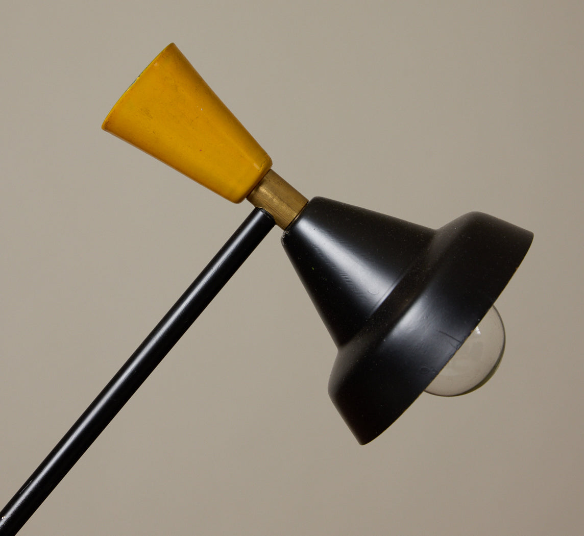 ITALIAN MID CENTURY ADJUSTABLE TABLE LAMP