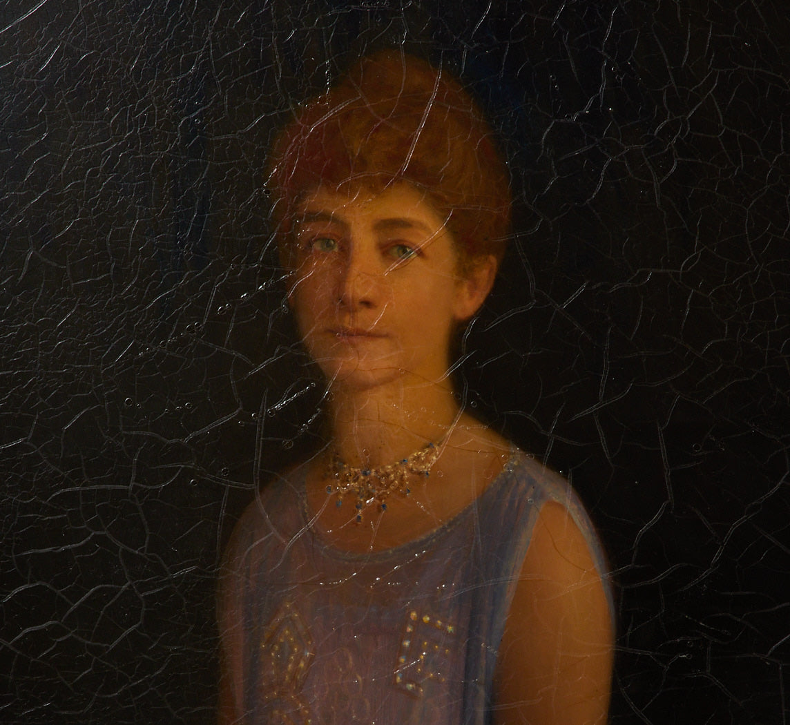 SOCIETY PORTRAIT OF A LADY C. 1920