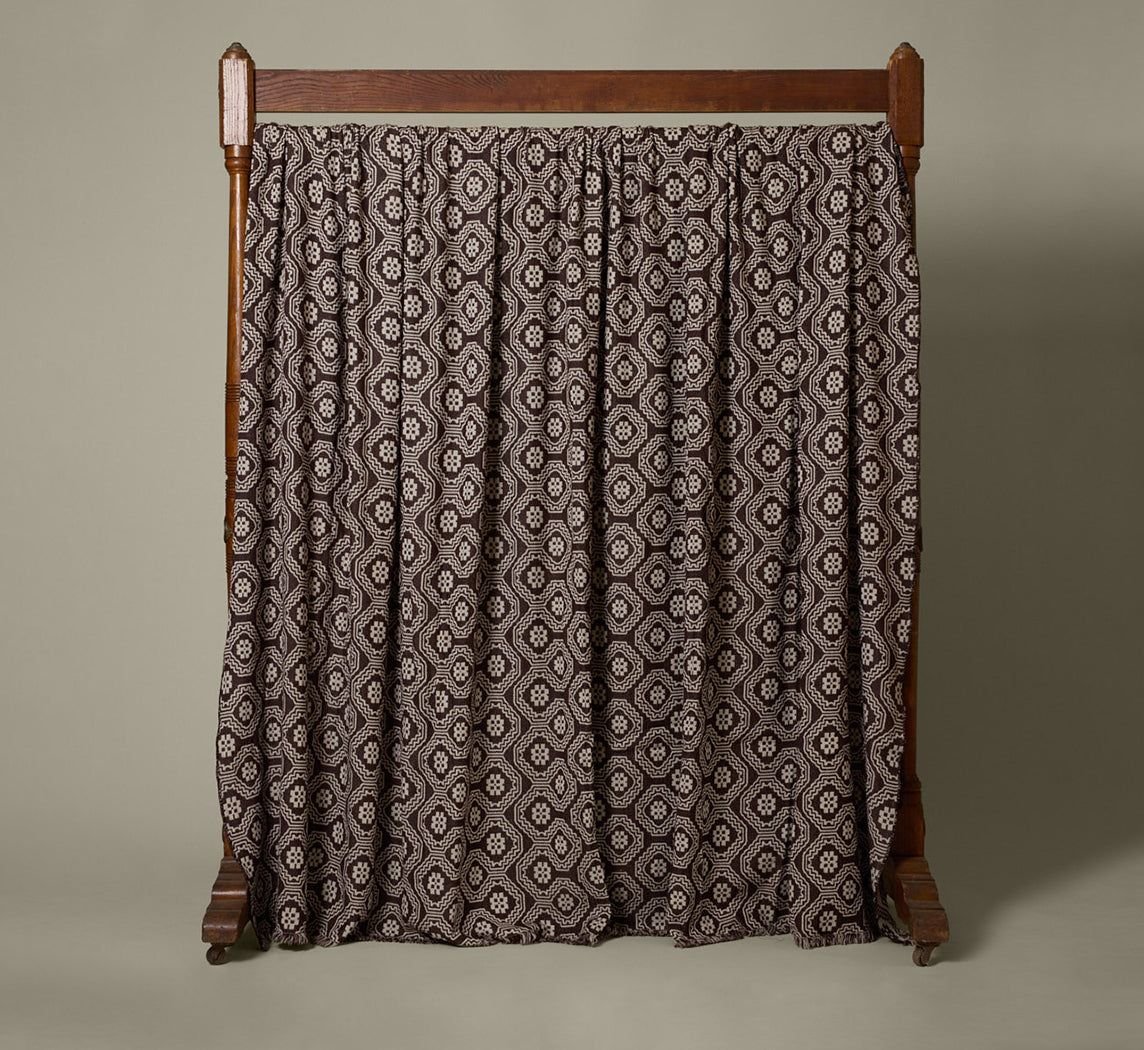 CERPA BLANKET IN ESPRESSO 94" X 106"