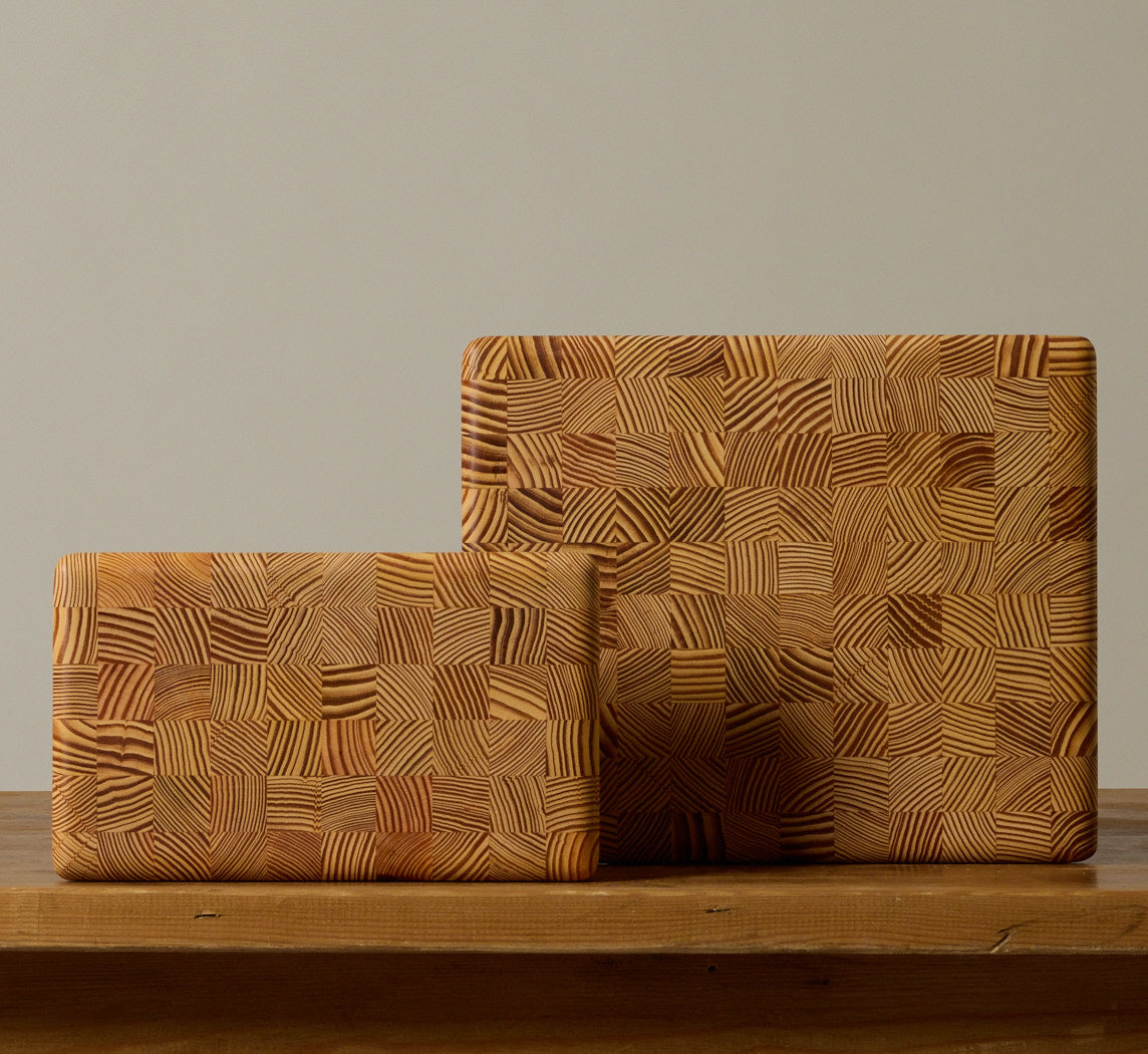LARGE END GRAIN CUTTING BOARD IN SOUTHERN YELLOW PINE BY UNTITLED_CO