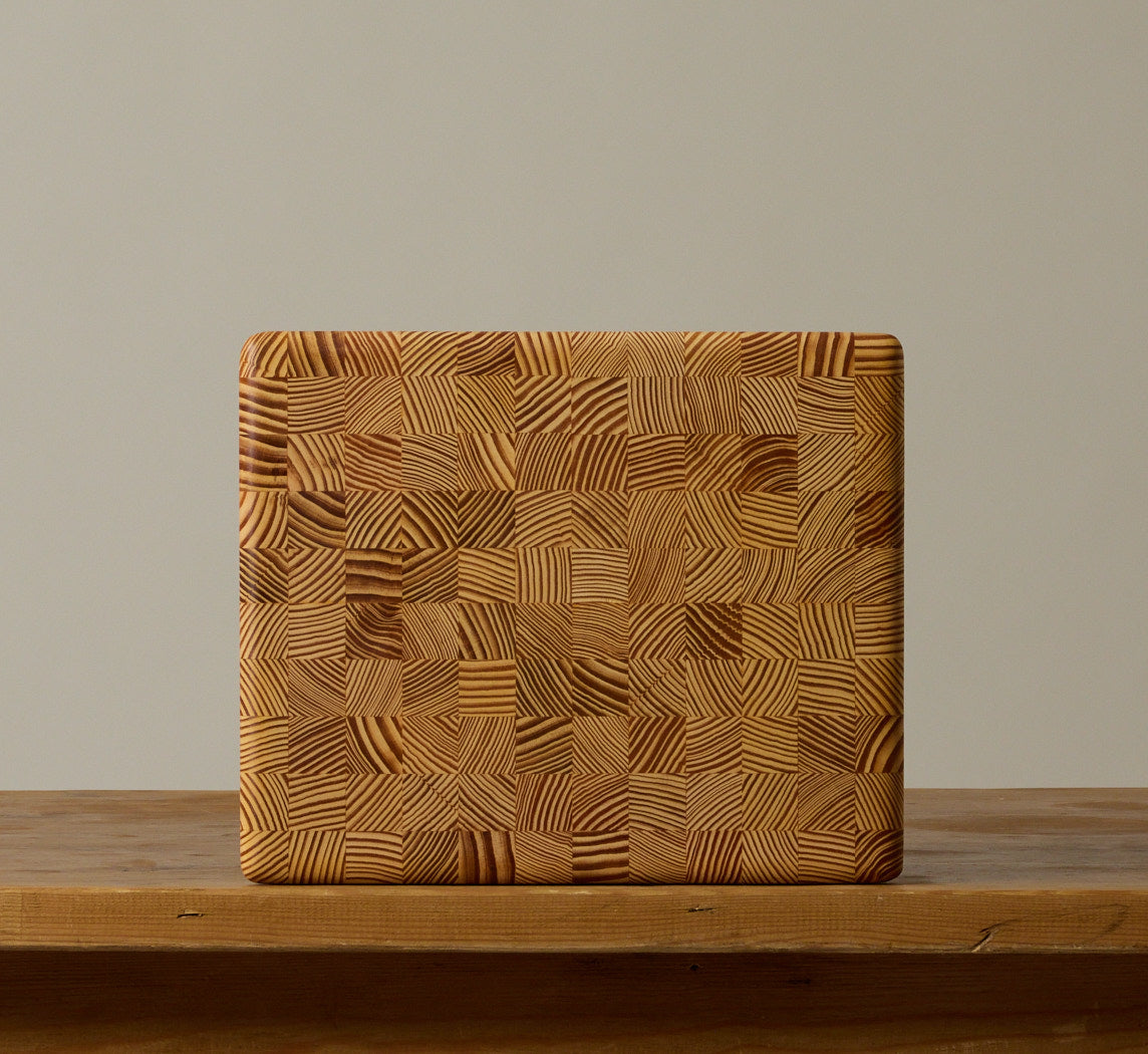 LARGE END GRAIN CUTTING BOARD IN SOUTHERN YELLOW PINE BY UNTITLED_CO