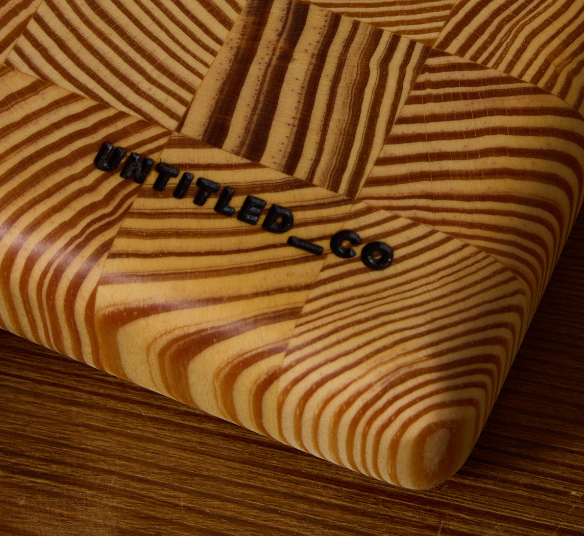 LARGE END GRAIN CUTTING BOARD IN SOUTHERN YELLOW PINE BY UNTITLED_CO