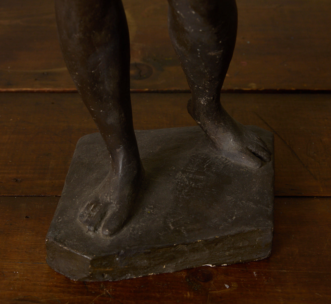 20TH CENTURY FEMALE NUDE SCULPTURE