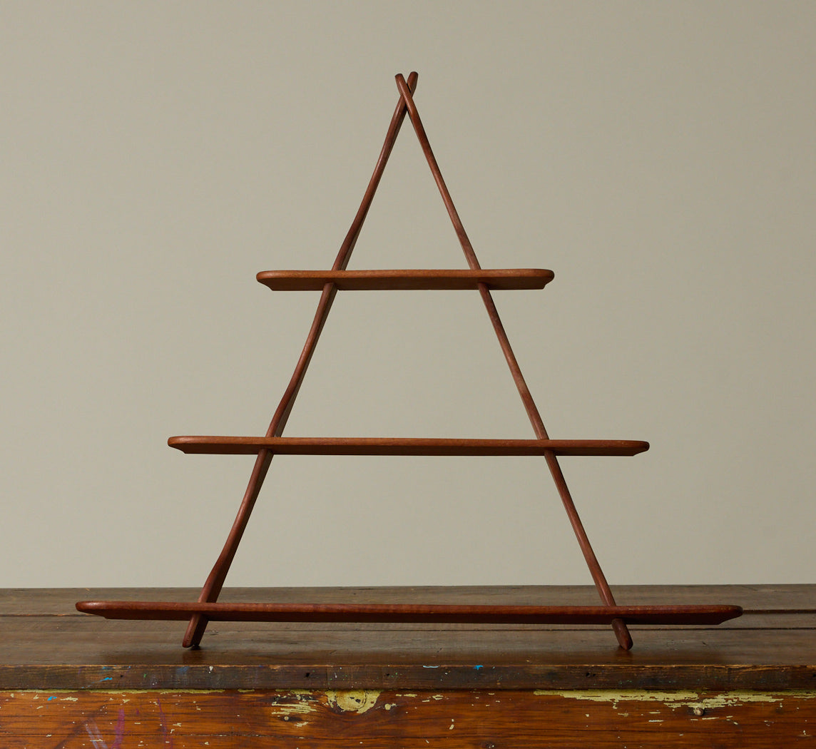 MID CENTURY DANISH TEAK WALL SHELF