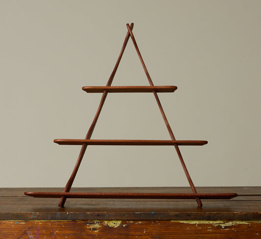 MID CENTURY DANISH TEAK WALL SHELF