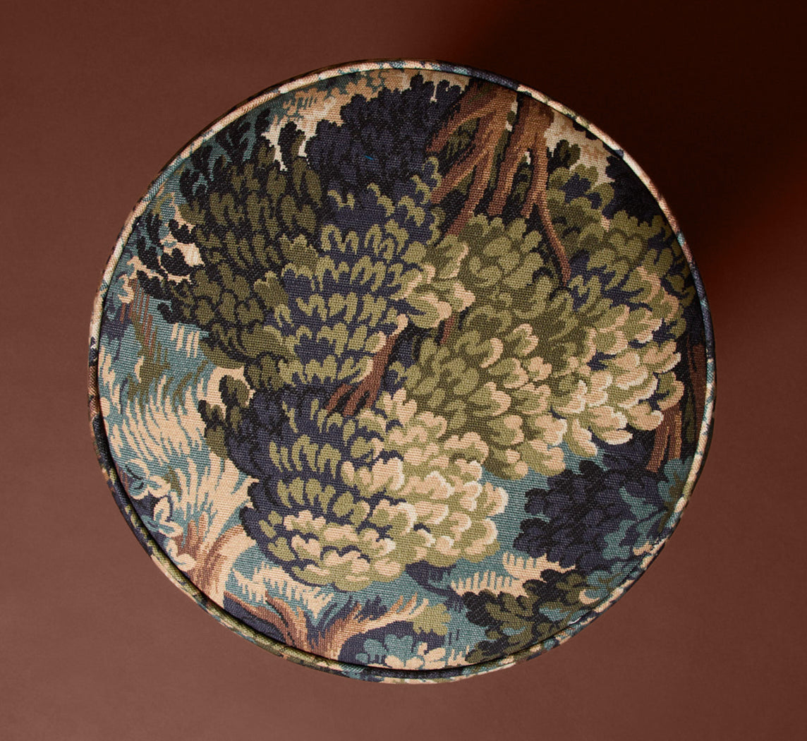 PIERCE & WARD LLOYD SIDE STOOL IN OAK AND WHIDBEY