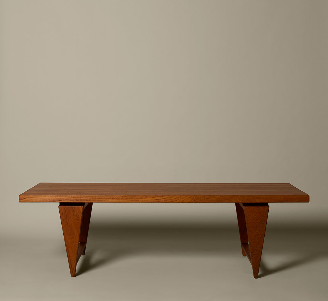 1960S DANISH TEAK COCKTAIL TABLE IN THE STYLE OF ILLUM WIKKELSO