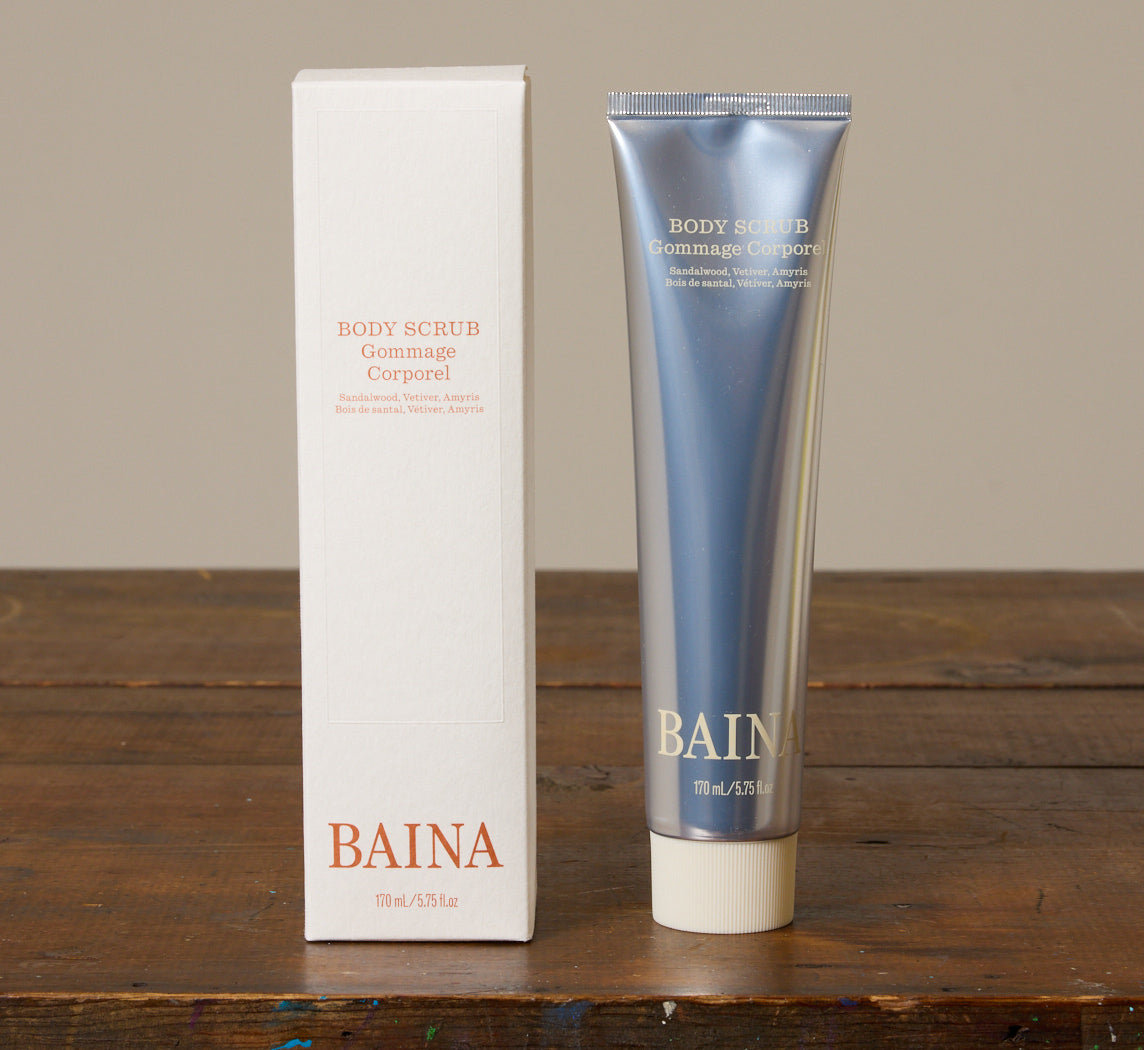 BAINA BODY SCRUB IN EBON VEIL