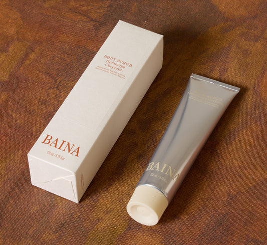 BAINA BODY SCRUB IN EBON VEIL