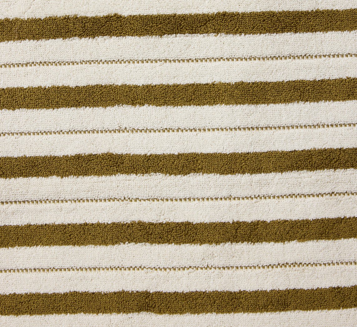 BAINA SAN LUIS HAND TOWEL IN CAPER & CHALK