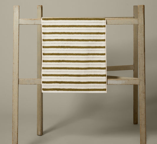 BAINA ECHO BATH MAT IN CAPER & CHALK