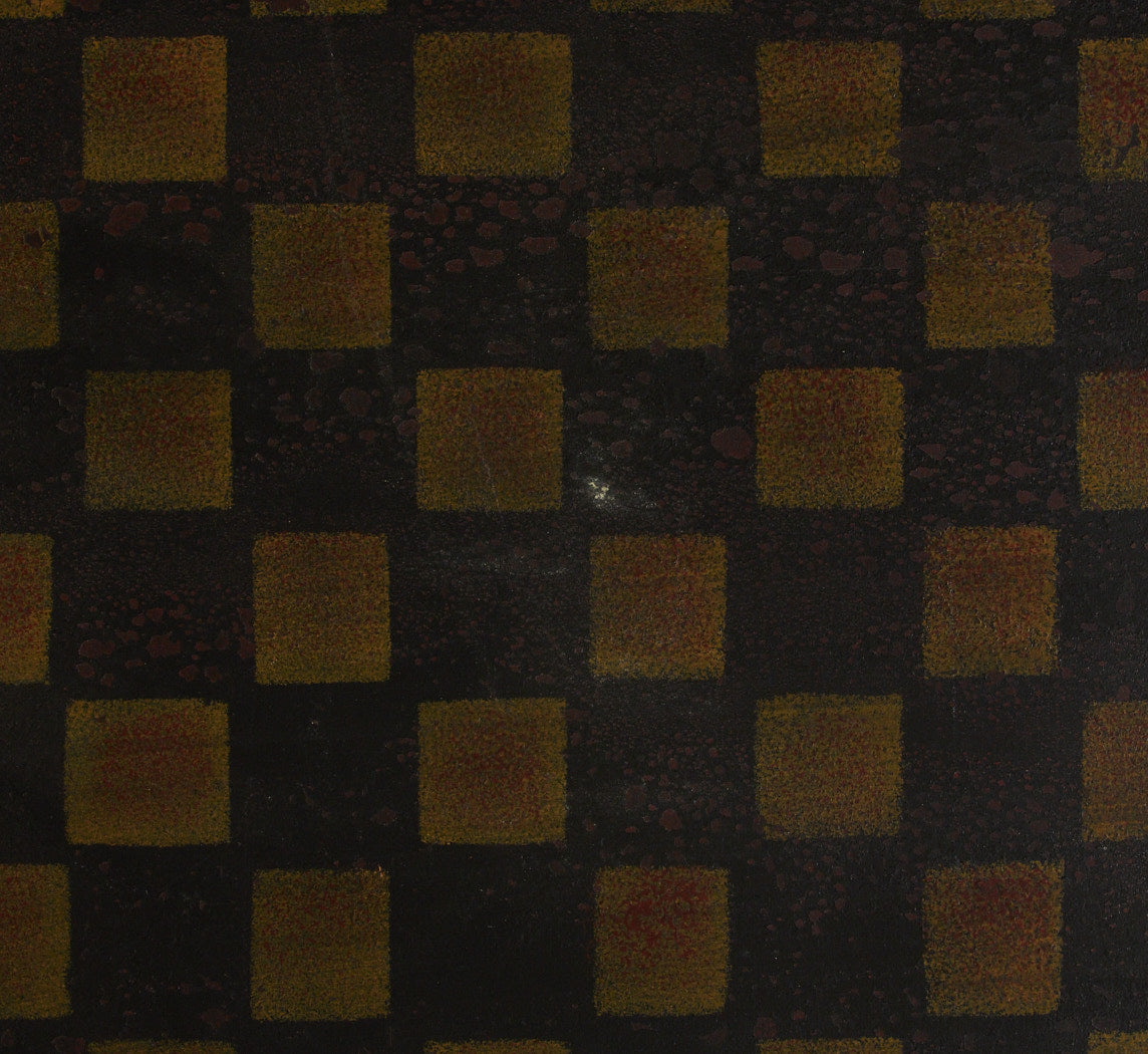 ANTIQUE PAINTED GAME BOARD