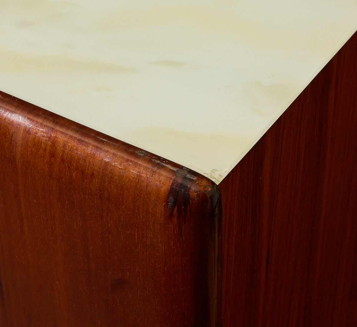 1960S ITALIAN MAHOGANY CREDENZA
