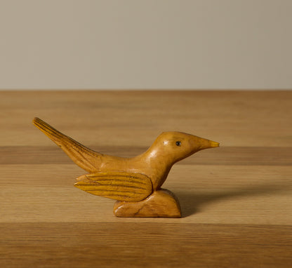 VINTAGE FOLK ART BIRD SCULPTURE IV