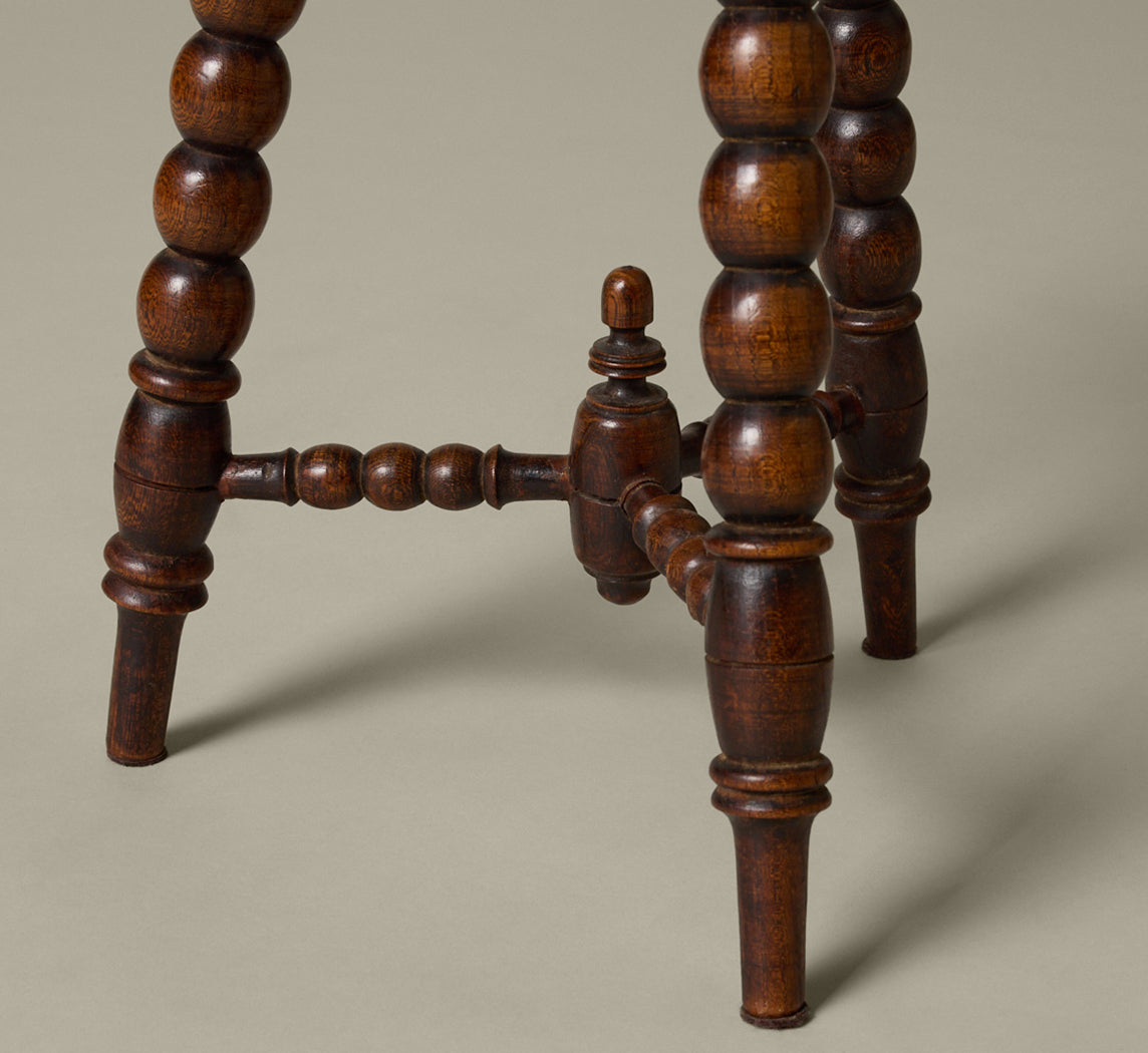 19TH CENTURY FRENCH BOBBIN STOOL