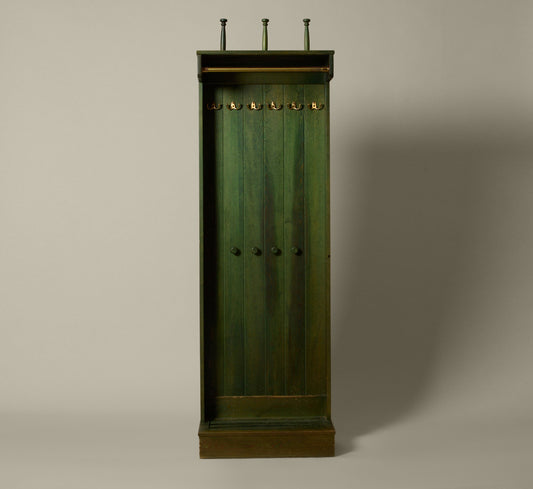 MIDCENTURY SWEDISH GREEN PINE HALL TREE