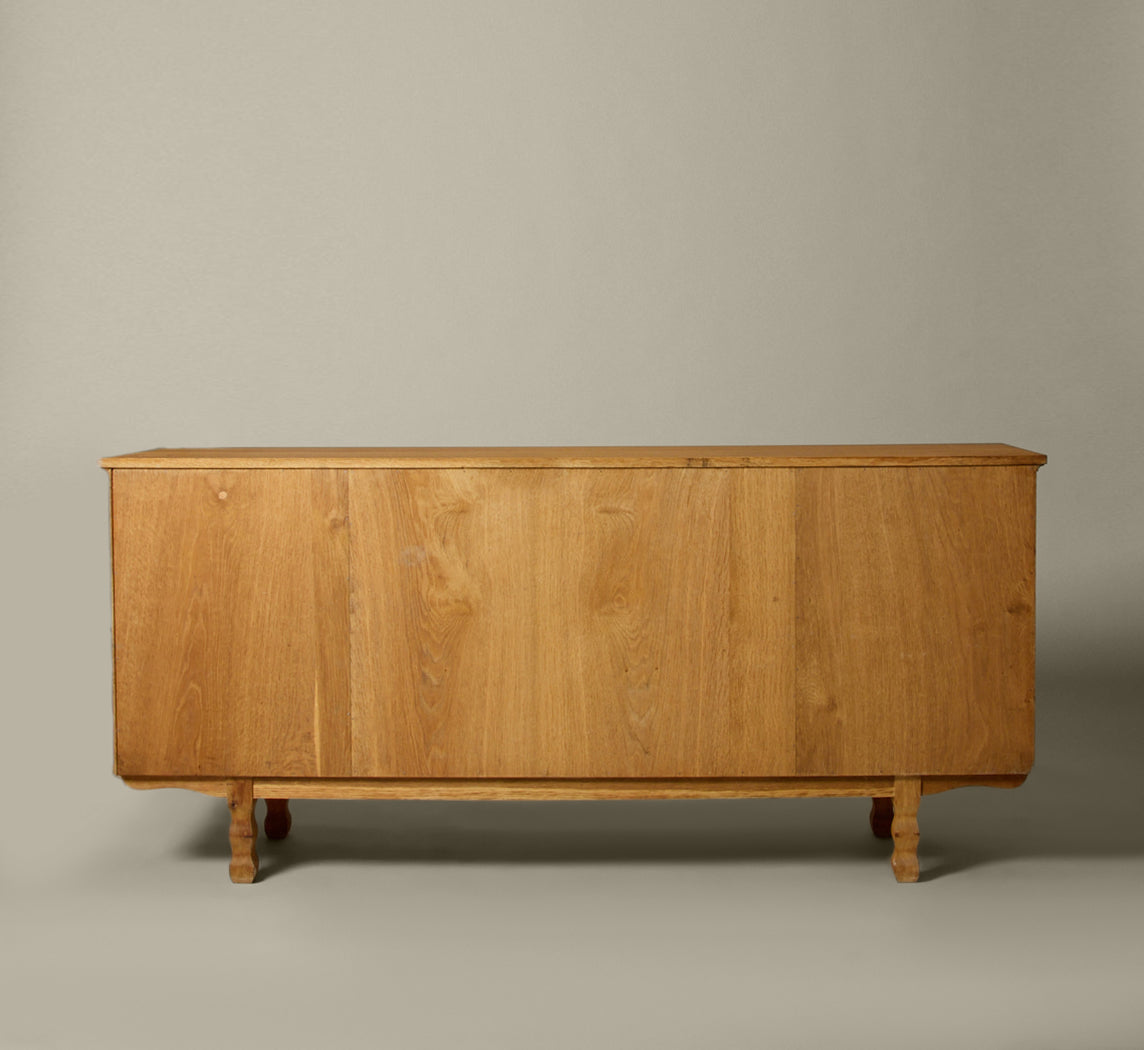 1970S DANISH OAK SIDEBOARD IN THE STYLE OF HENNING