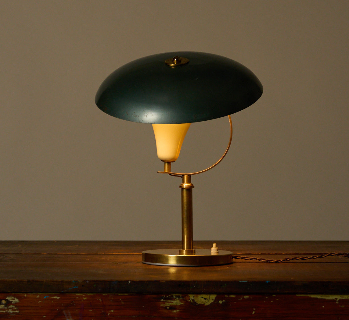 1960S REFLECTIVE LIGHT TABLE LAMP