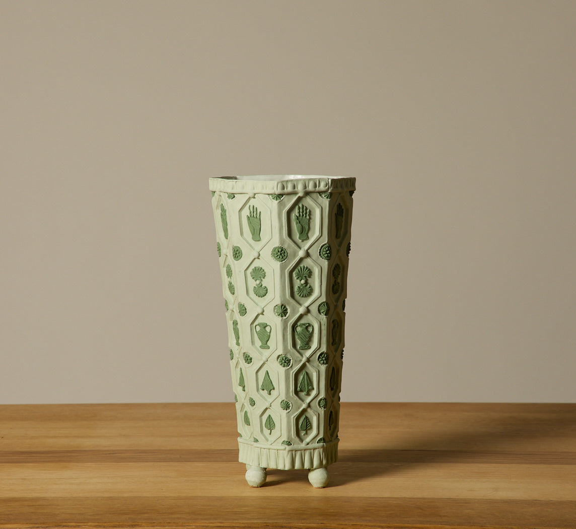 CARA BAUERMEISTER ARTIST'S TOUR VASE IN MINT