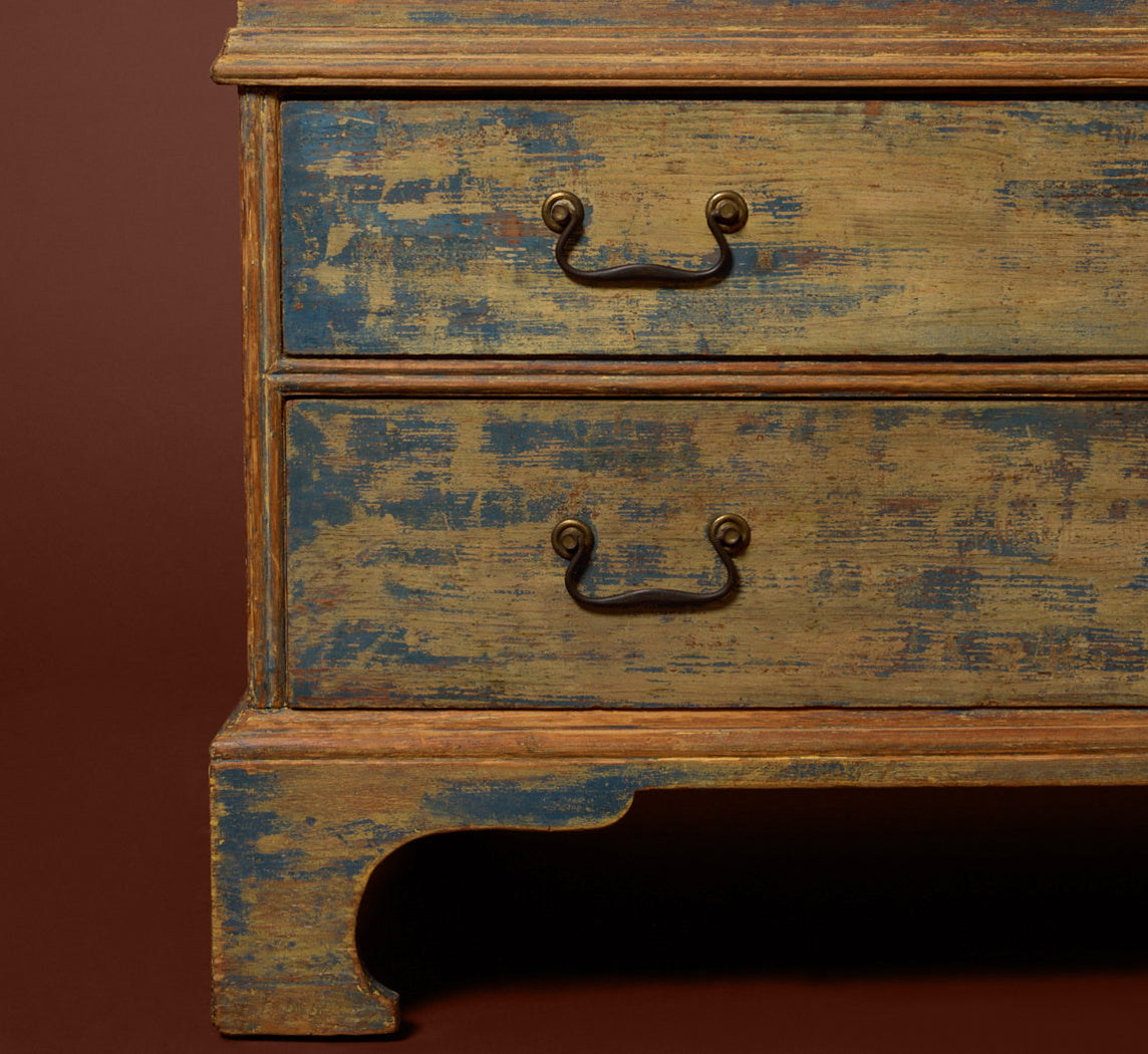 EARLY 19TH CENTURY AMERICAN BLANKET CHEST
