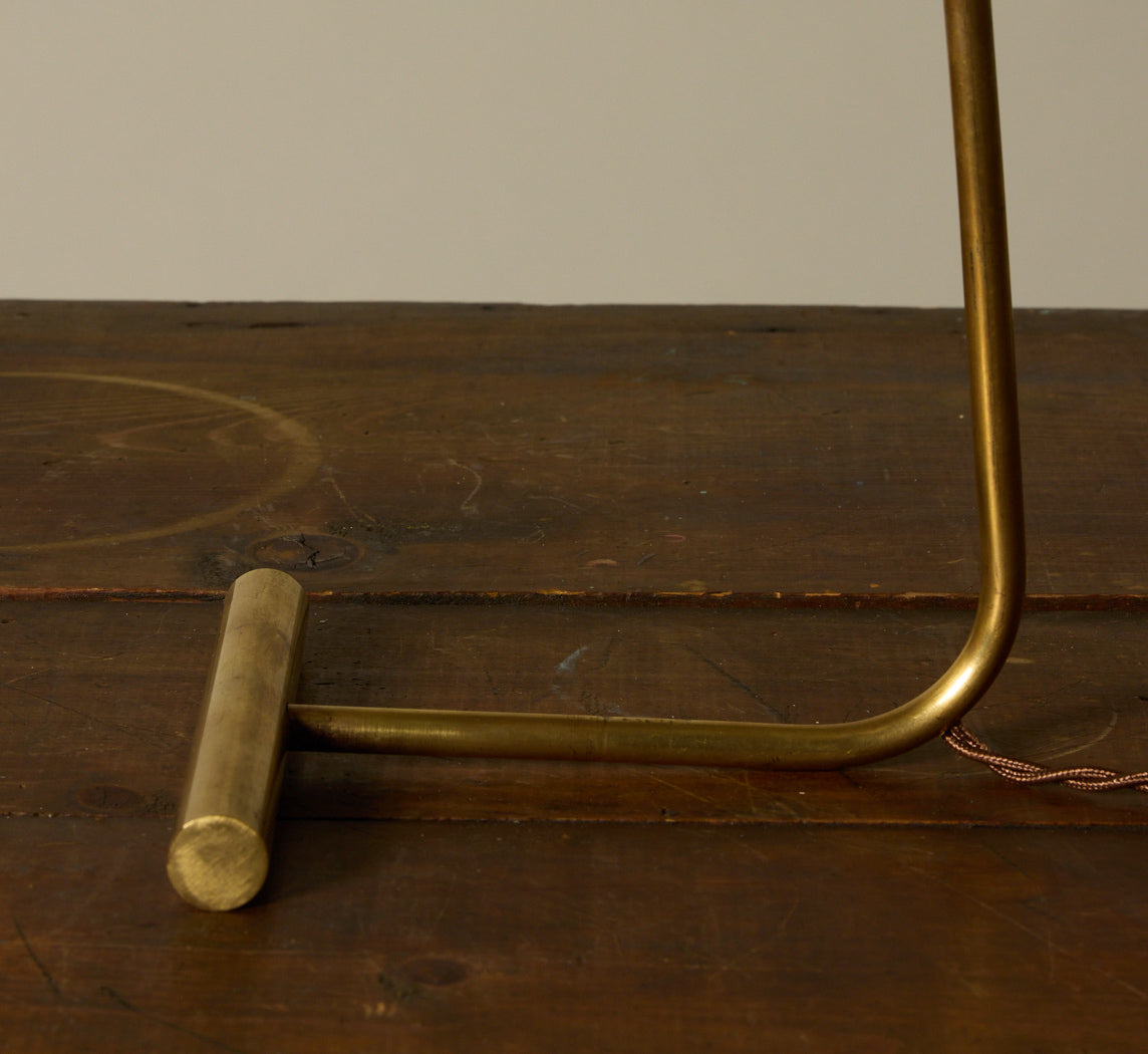 1960S ITALIAN AQUA GREEN DESK LAMP