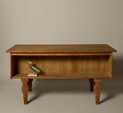 HENNING KJAERNULF DANISH OAK EXECUTIVE DESK