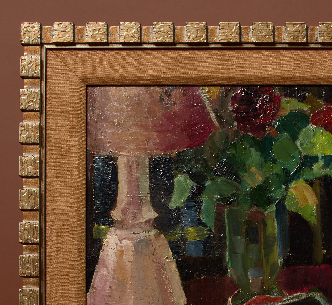 1930S FRENCH SCHOOL TABLE STILL LIFE