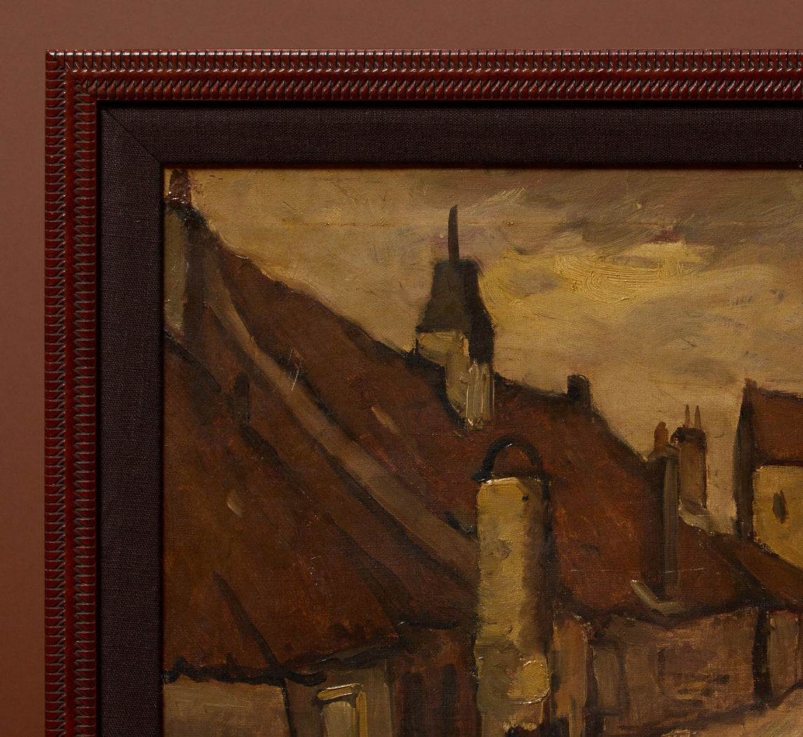 DUTCH IMPRESSIONIST CITYSCAPE BY MARIE HENRI MACKENZIE (1878 -1961), C. 1920