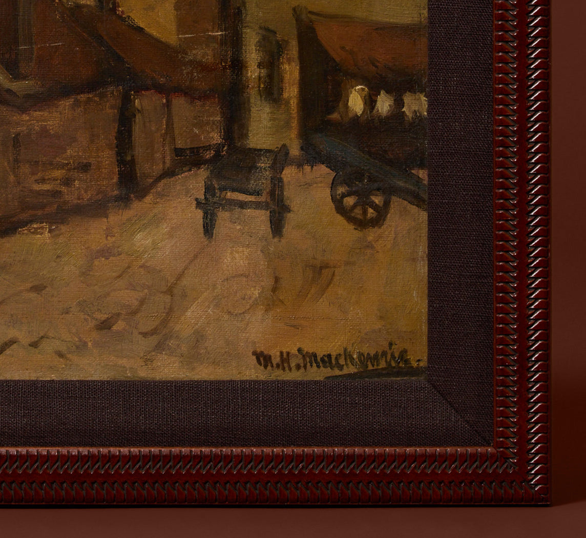 DUTCH IMPRESSIONIST CITYSCAPE BY MARIE HENRI MACKENZIE (1878 -1961), C. 1920