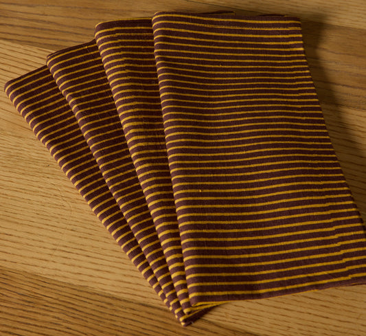 THATCHER STRIPE NAPKIN SET OF 4 BY STUDIO FORD