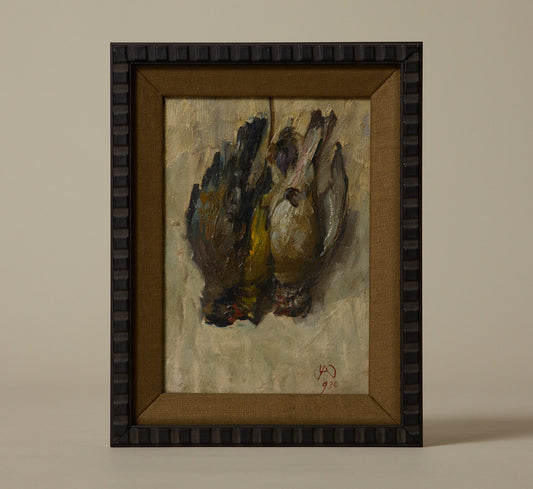 1930S ITALIAN NATURA MORTA OF GAME BIRDS