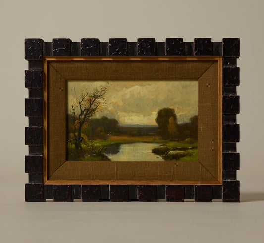 LATE AUTUMN LANDSCAPE BY JOHN FRANCIS MURPHY (1853-1921)