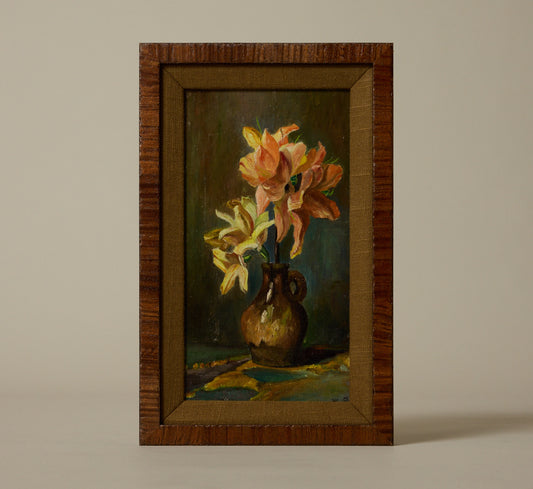 1930S DUTCH STILL LIFE OF LILIES
