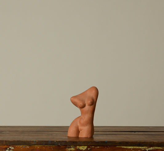 1940S TERRACOTTA NUDE SCULPTURE