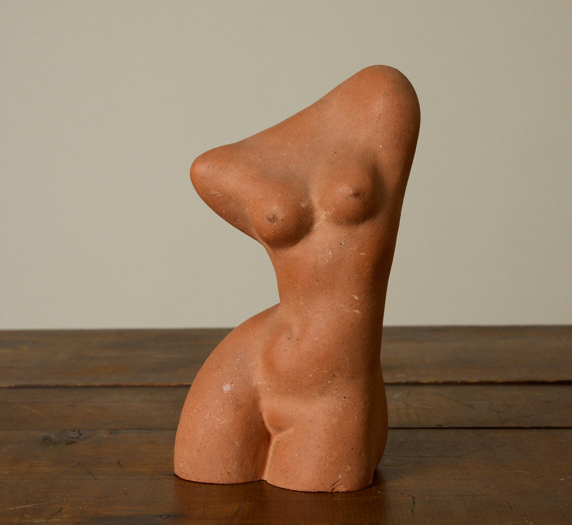 1940S TERRACOTTA NUDE SCULPTURE