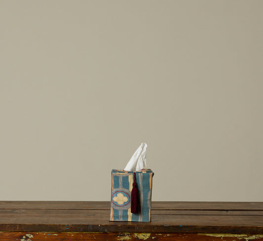 PIERCE & WARD IBIS FRESCO TISSUE BOX COVER