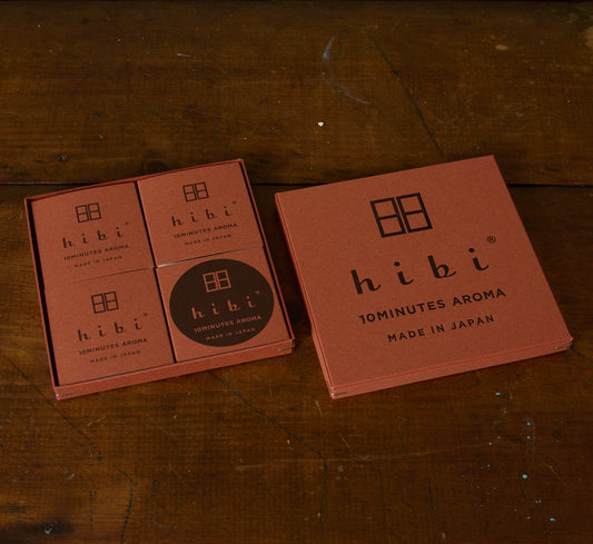 HIBI INCENSE MATCH GIFT BOX 12 ASSORTED FRAGRANCES