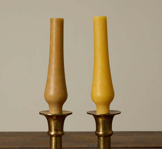 HANDS CHIMNEY CANDLE  IN NATURAL