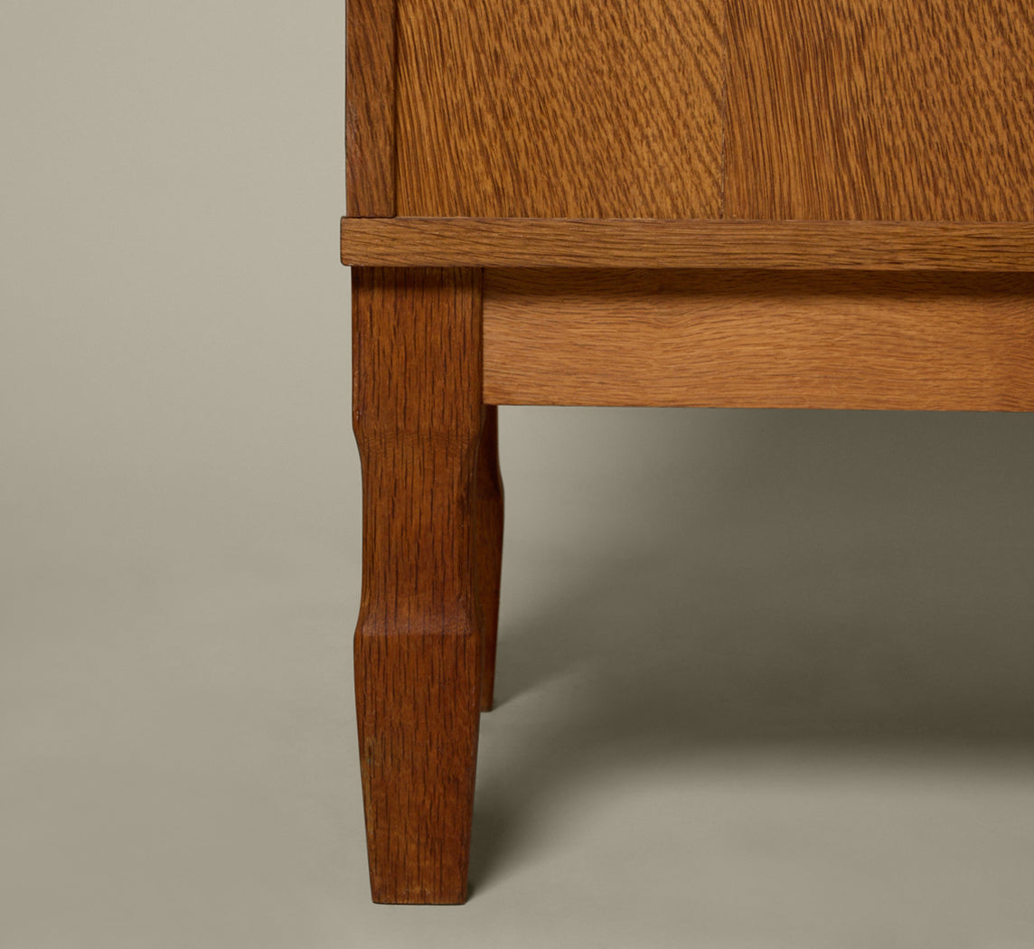 1960S DANISH OAK SIDEBOARD IN THE MANNER OF HENNING KJAERNULF