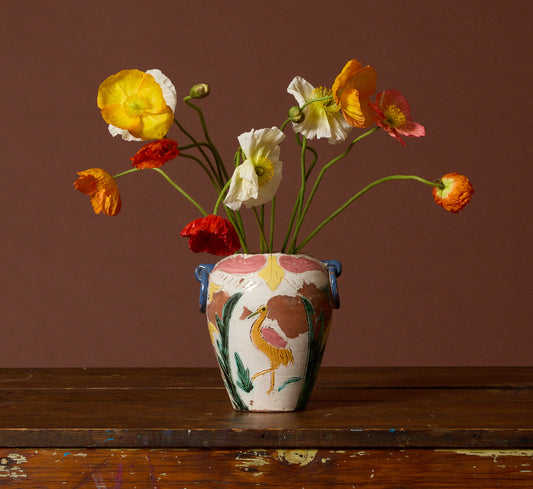 VINTAGE ITALIAN FOLK ART VASE