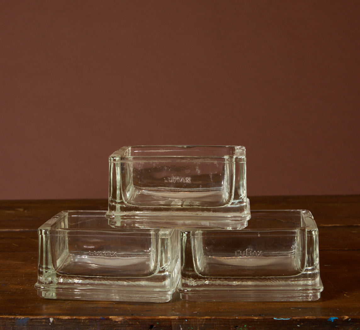 1950S PETITE GLASS ASHTRAY BY LE CORBUSIER & PERRIAND