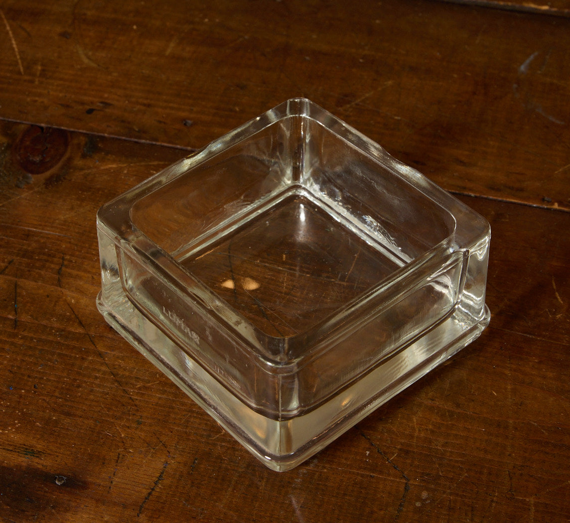 1950S PETITE GLASS ASHTRAY BY LE CORBUSIER & PERRIAND