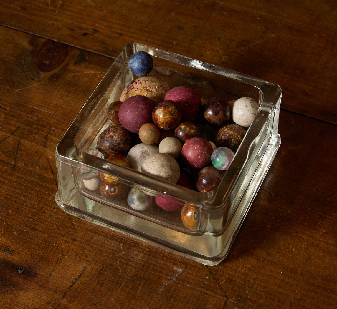 1950S PETITE GLASS ASHTRAY BY LE CORBUSIER & PERRIAND