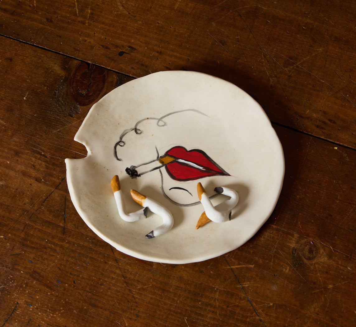 CERAMIC ASHTRAY BY ABRA