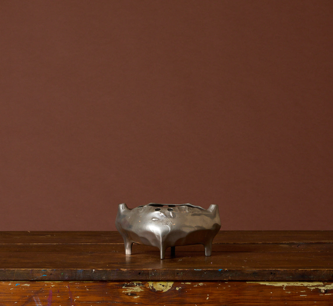 ART NOUVEAU PEWTER BOWL C.1905